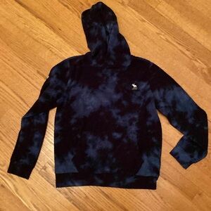 Blue/Black Abercrombie Sweatshirt - Size 9/10
